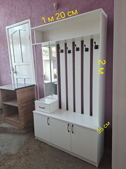 Прихожка Новый, ламинат, ПВХ