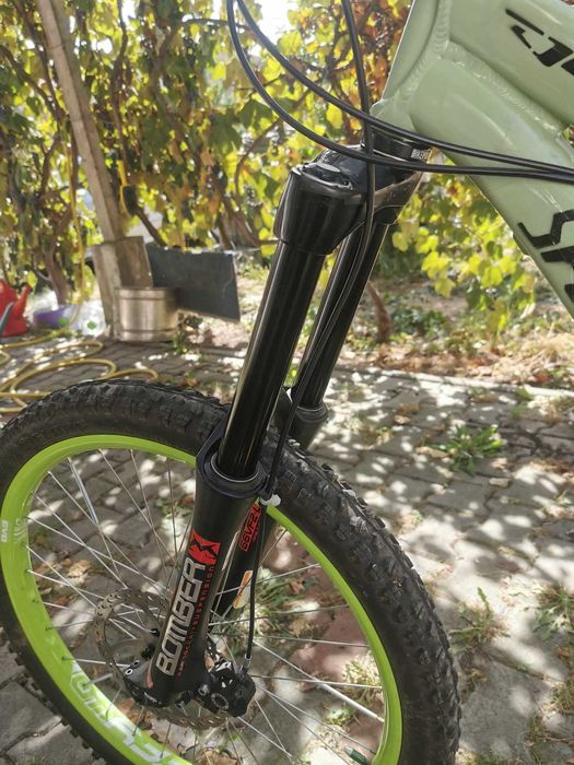 Furca Suspensie Marzocchi 66VF2LT (190mm stock) 2006 Italy 200mm tuned