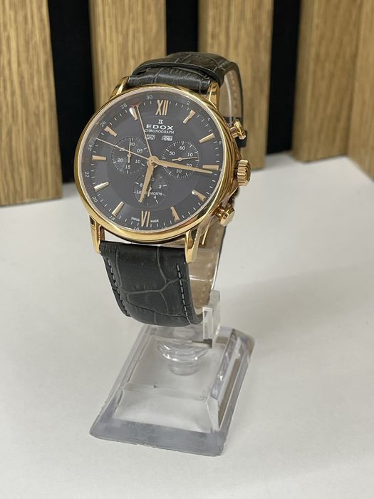 Edox Chronograph / Ceas Barbatesc Quartz / Garantie / Factura #27073