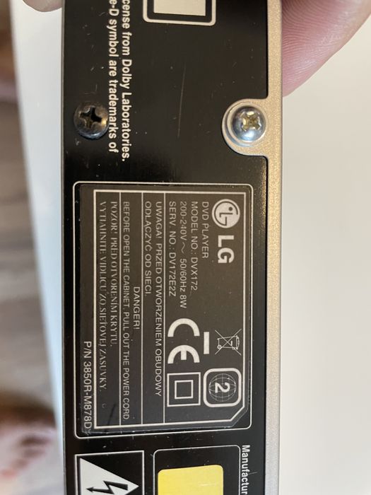 Vand DVD player LG cu DivX