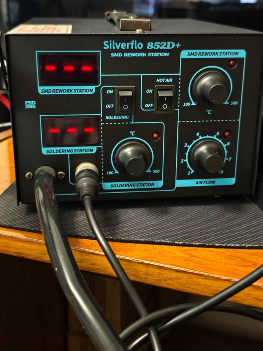 Паяльная станция Silverflo 852D+