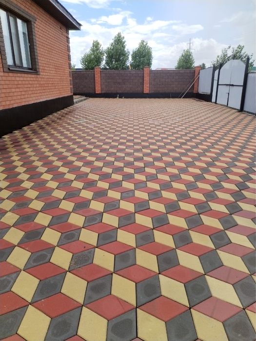 Укладка брусчатки