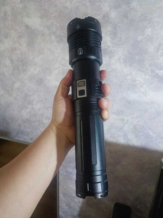 Мощный Супер Фонарик Фонарь Fonar Fanar, Луч 10 км, Металл корпус