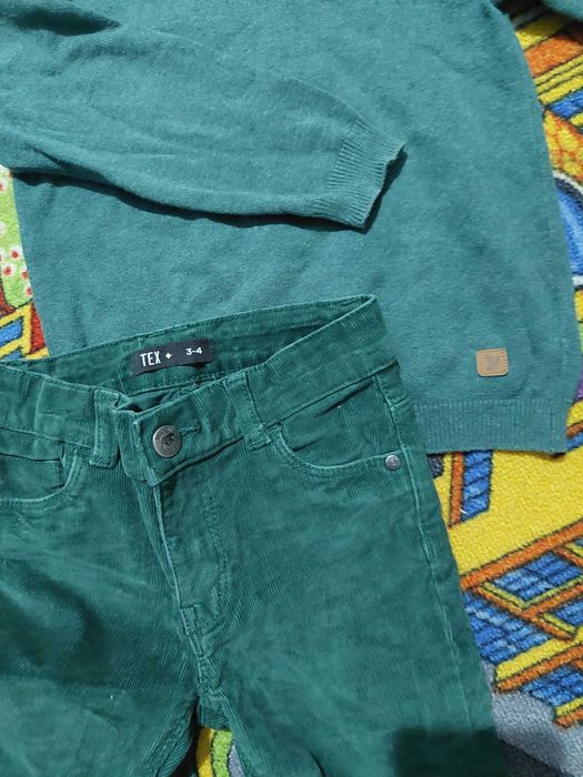 Jeans pulover camasa