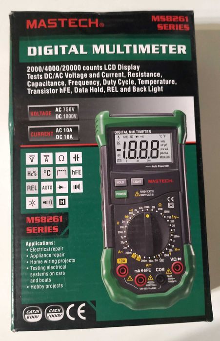 Мультиметр MASTECH MS8268