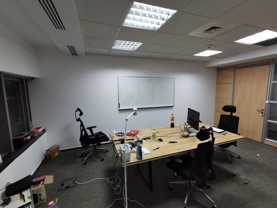 Masă de lucru mare și solidă – 210x110 cm bonus: tenis de masă