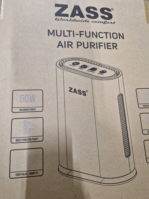 Purificator de aer multifunctional Zass ZAP 01