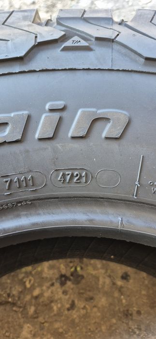 4 anvelope M+S ca noi BFGoodrich All-Terrain 265/75/16,dot 2021.Pretul este pe bucata.
