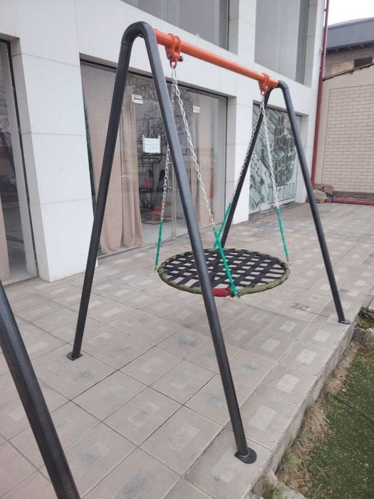 Качели гнездо усиленные | металлические | для двора и сада