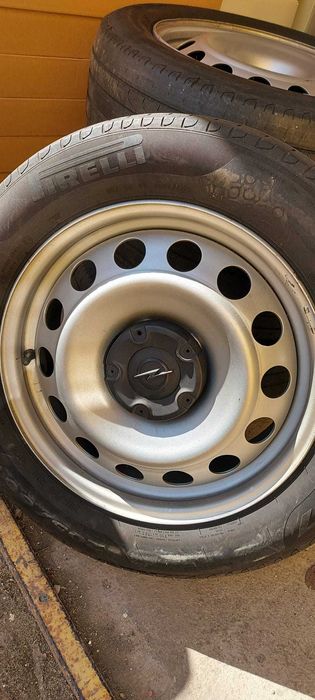 Vand 4 jante de tabla originale PSA 2022 (Opel, Citroen) + capace originale + prezoane