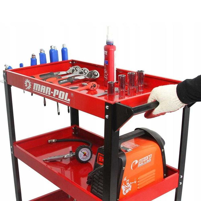 Количка за инструменти MAR-POL 3 рафта