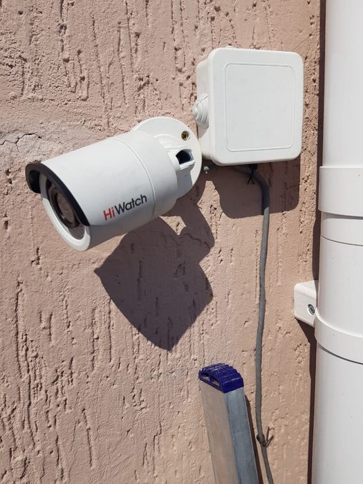 Установка камер видеонаблюдения