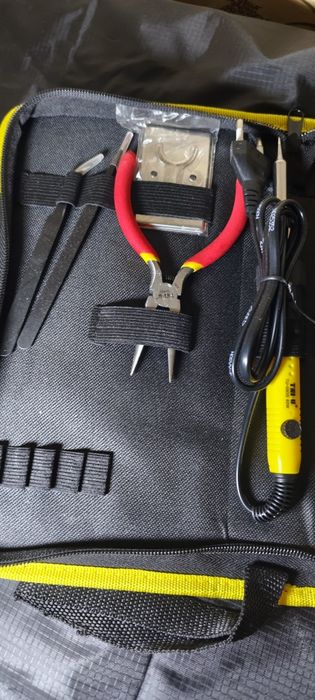 Набор для пайки паяльник с принадлежностями