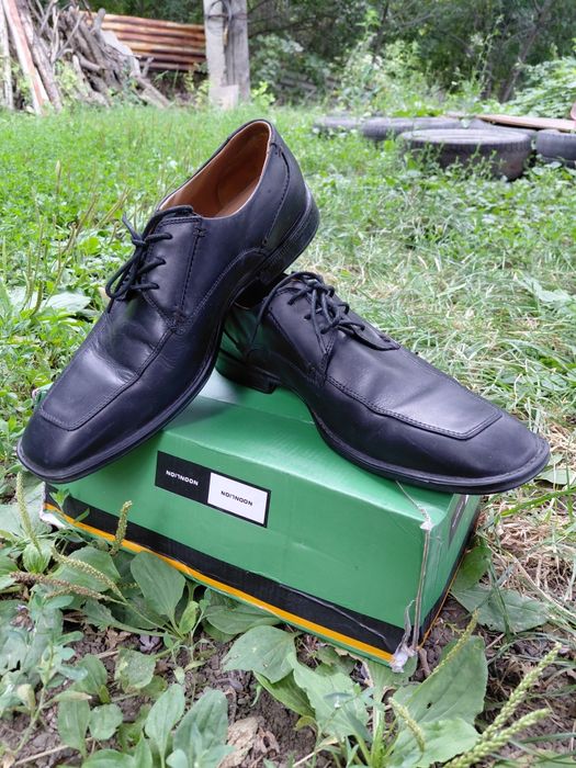 Мужские оригинальные кожаные туфли Clarks