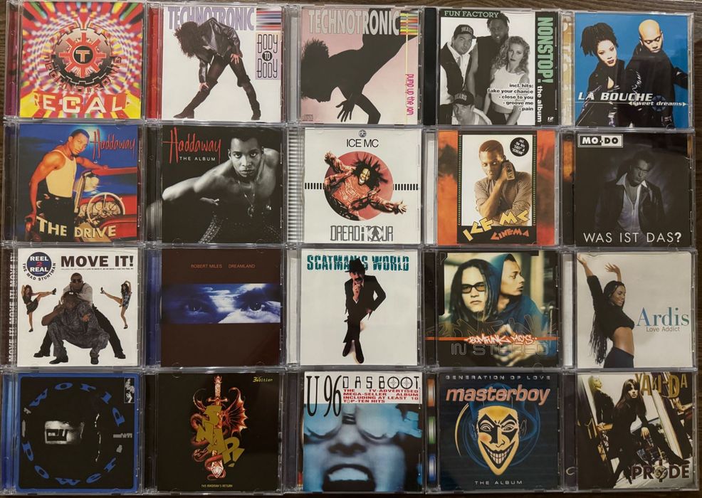 Сд диски Technodance 90-е