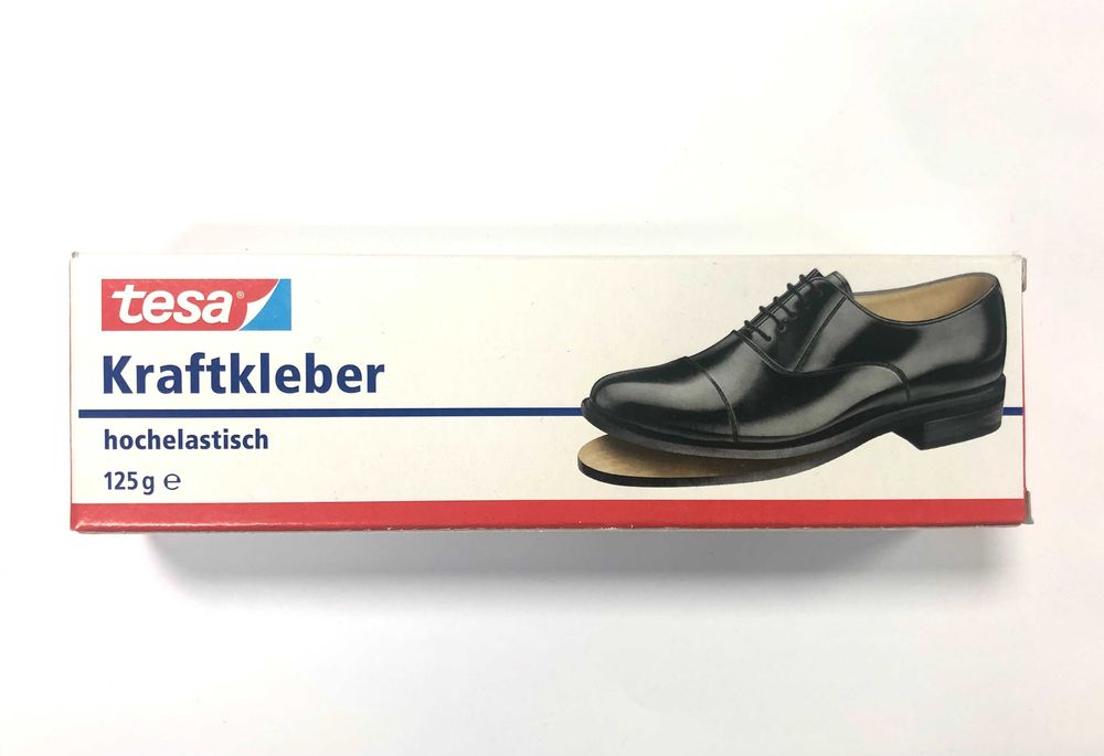 лепило за  гума, кожа, дърво, стъкло 125 гр., Tesa -Германия