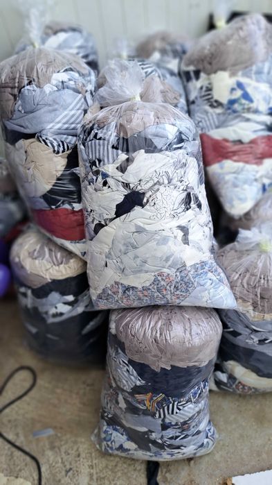 Памучни парцали нови 10 кг чувал нарязани