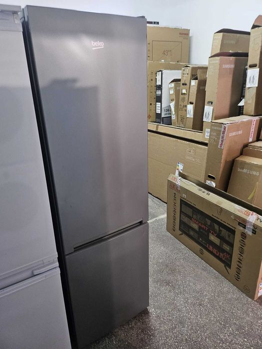 Frigider Beko RCNA 305K40SN 266l ,181 cm Iluminare LED No Frost gri perlat !
