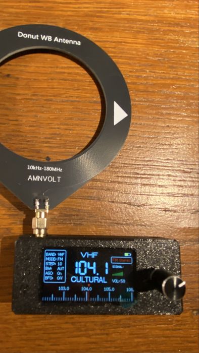 Mini radio receptor