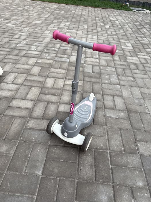 Самокат qplay Mika розовый