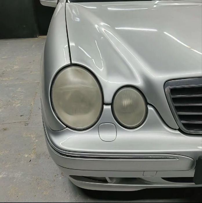 Химическая палирофка фар