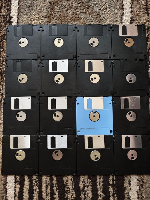 Lot 16 Dischete 3.5" (Floppy Disks) - TDK, Verbatim, Sony - Retro Computing