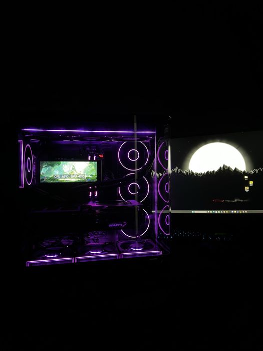 Продаю мощную пк ryzen 7 9850x3d RTX 5070 ti gaming oc