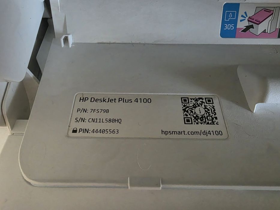 HP DeskJet Plus 4100
4100 All-in-One series