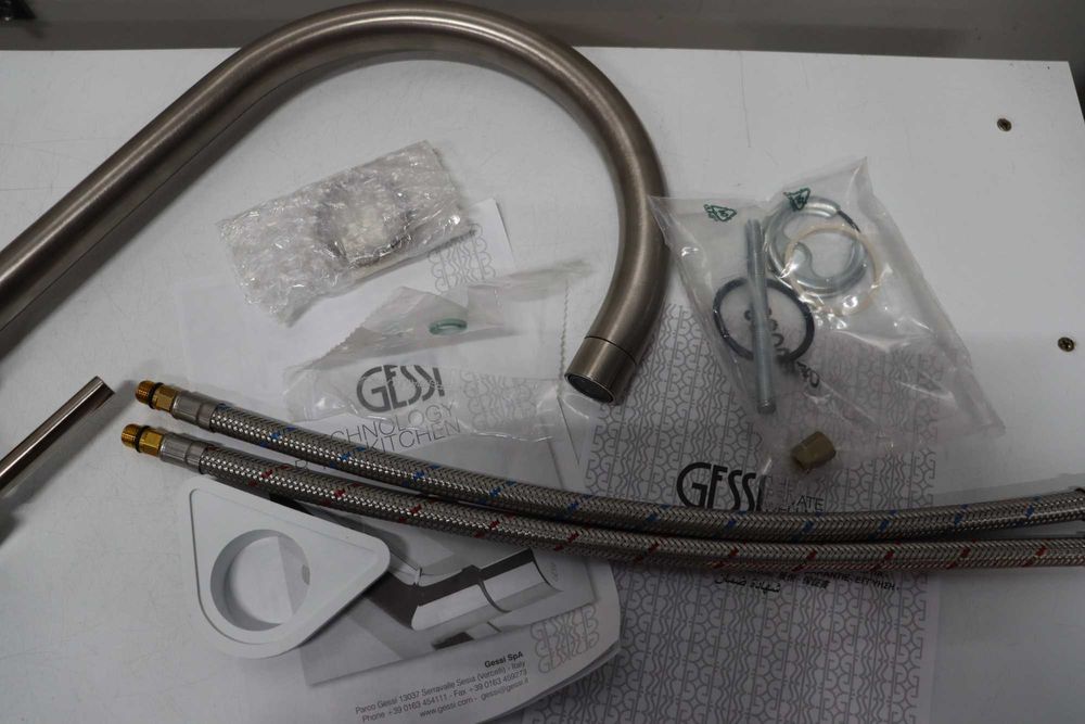 GESSI NEUTRON кухненски смесител 20570*149 FINOX