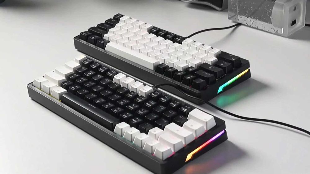 Клавиатура механическая Cyberlynx AG63 с Rainbow подсветкой 60%