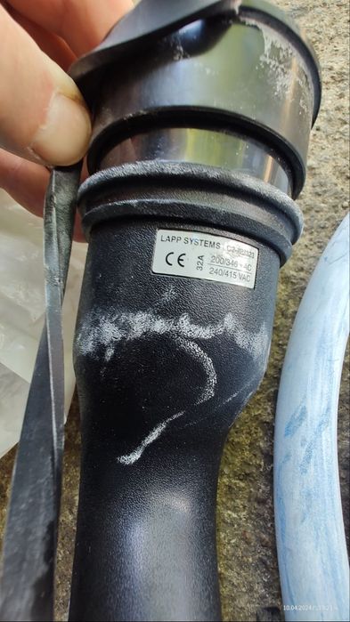 E-кабел за зареждане тип 2 22 KW 5.00 метра