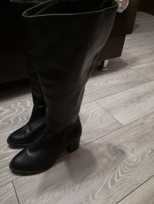 Ботуши от естествена кожа buffalo