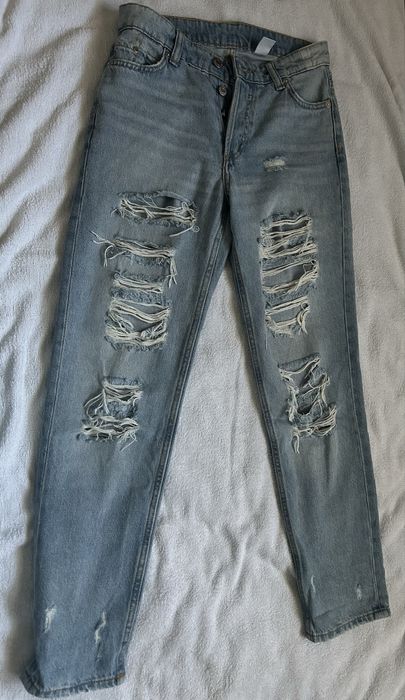 Blugi boyfriend denim