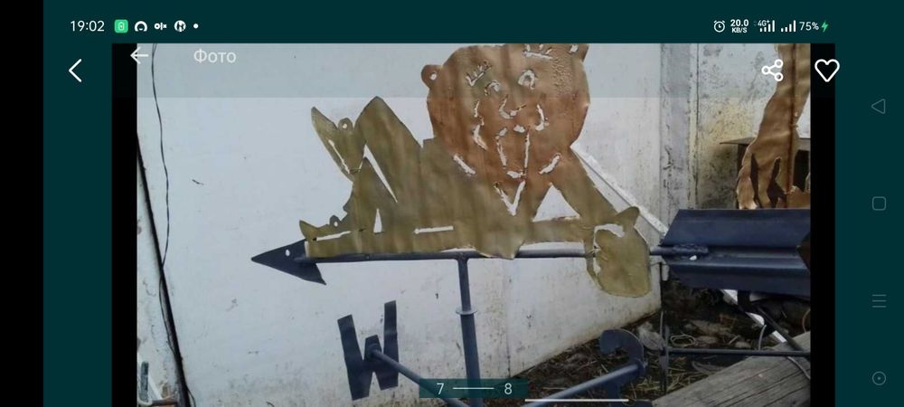 Продам флюгер ручной работы