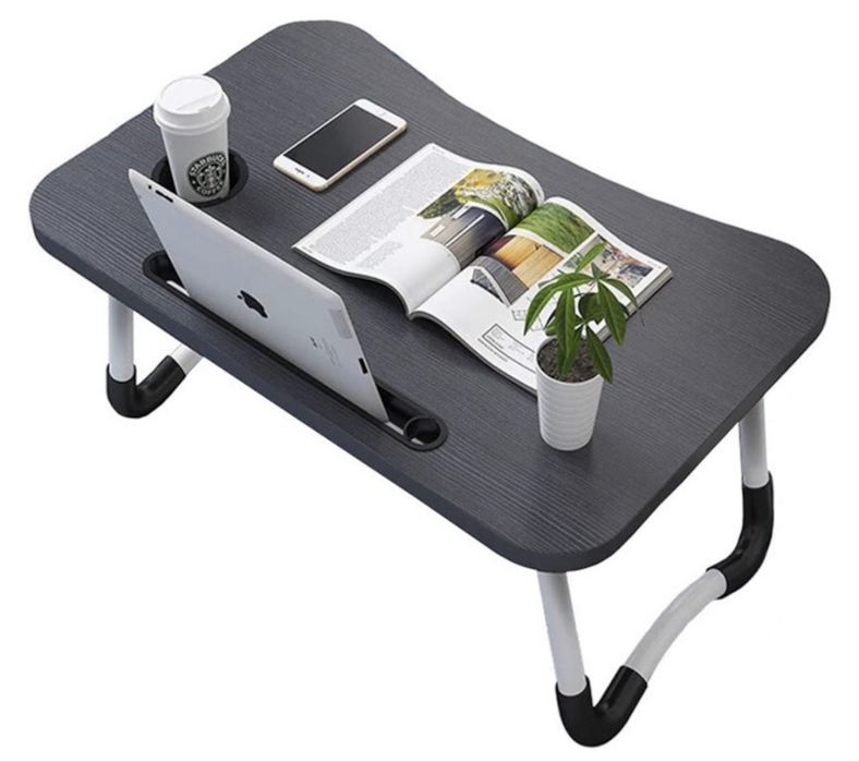 Masa (mini-birou) pliabila/portabila pentru laptop – NOUĂ, SIGILATĂ
