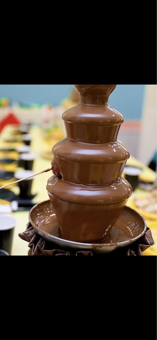 Шоколадный фонтан, фуршет