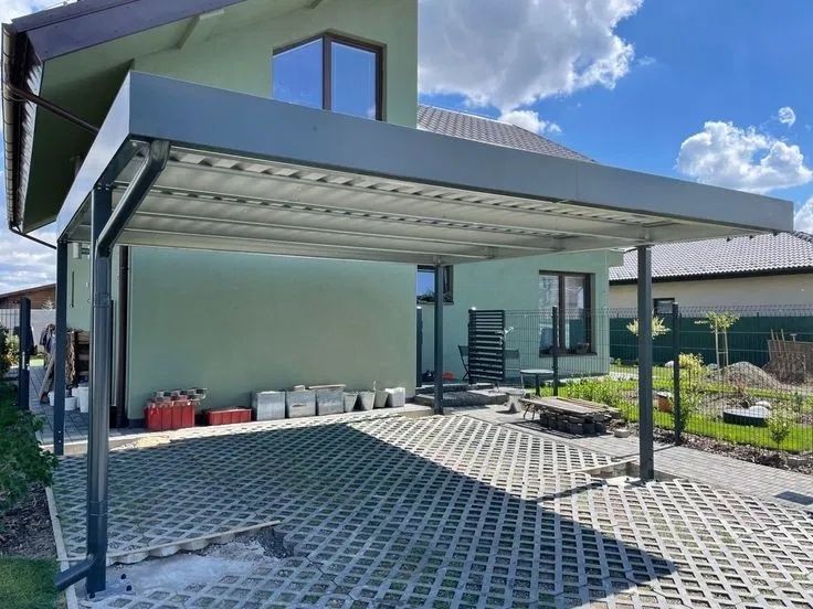 Carport metalic auto