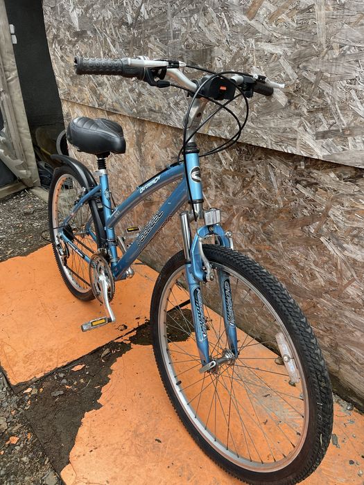 Bicicleta cadru dama vertical cadru aluminiu roti 26”