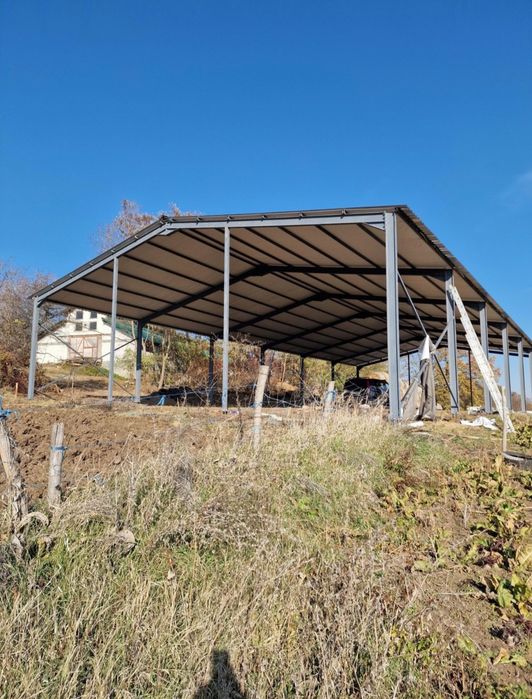 cofetionam hale metalice pe comandă orce mărime avem pe stoc 10x15x4