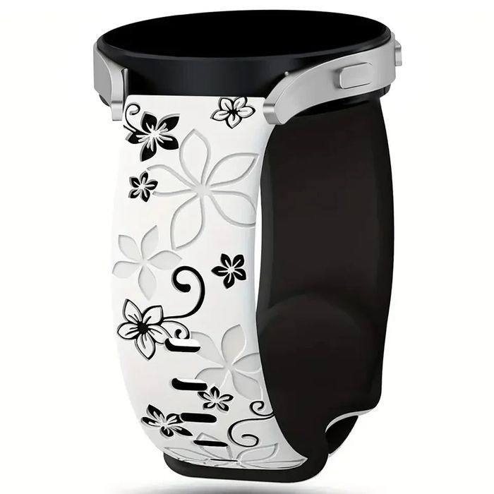 FLORAL Силиконова каишка за Huawei Watch/Samsung/Xiaomi/Garmin/Amazfit