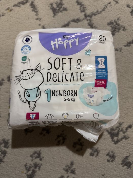 Scutece Happy Bella nr.1 , 20 bc