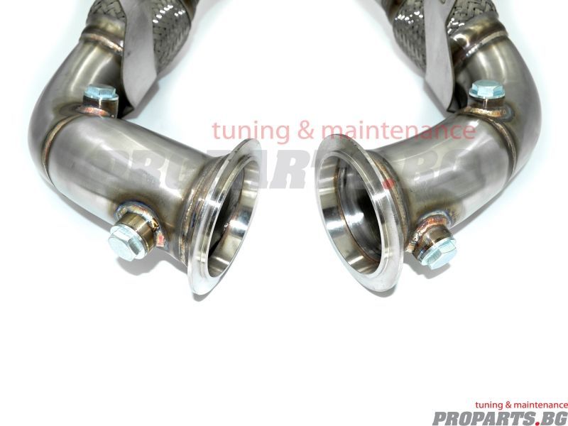 Downpipe за е70 e71 X5М X6М M даунпайп