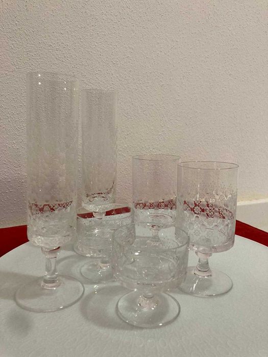 Set Rar Björn Wiinblad pentru Rosenthal Pahare și Tava Servire an 1970