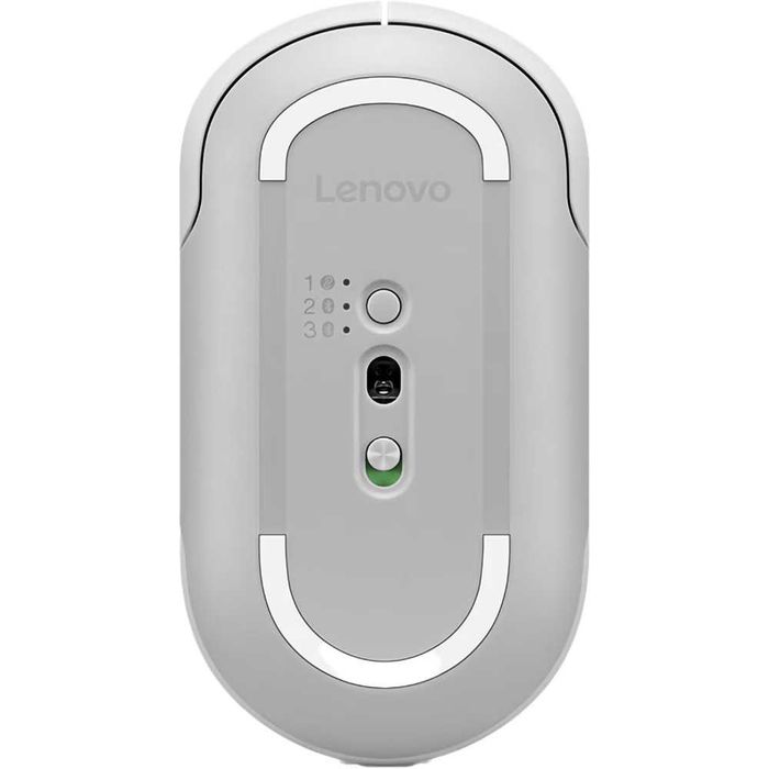 Mouse Wireless LENOVO 700, 4000 dpi, alb
