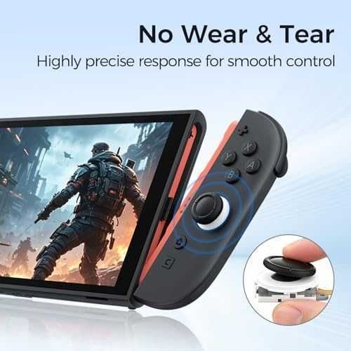 Нов AKNES TMR Stick за Switch 2 JoyCon Резервен Джойстик с Инструменти