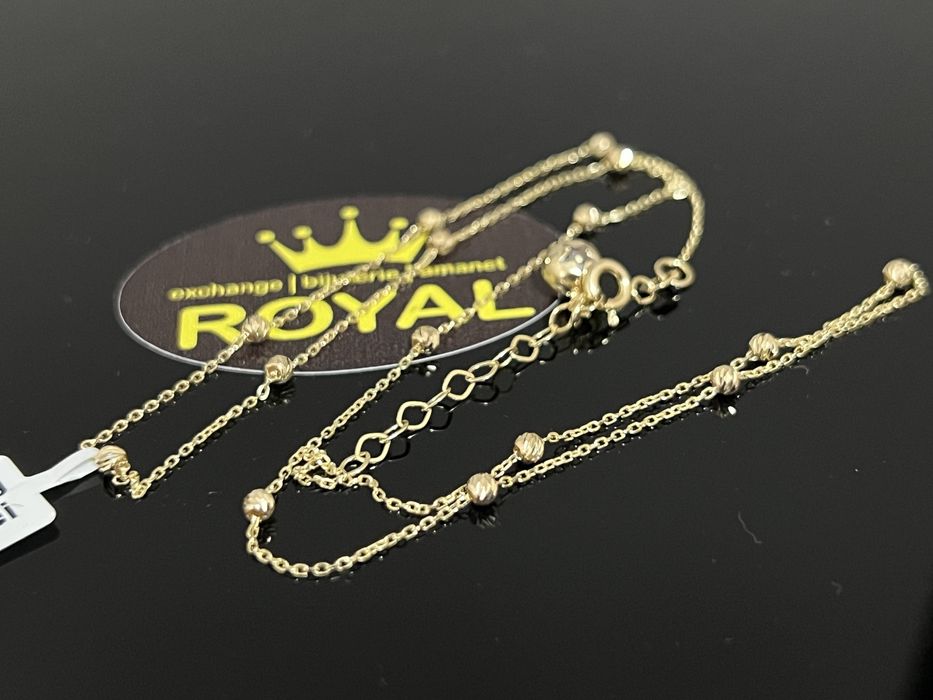 Bijuteria Royal CB : Lănțișor damă aur nou 14k 2,21gr