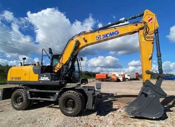 Колёсный экскаватор UZXCMG XE180W Куб 0,9 Длина стрелы 9 м