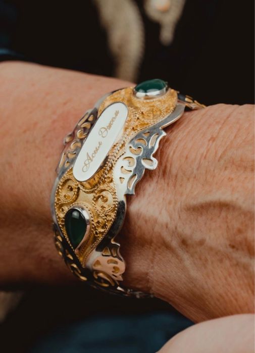 Браслет серебро, Блезік