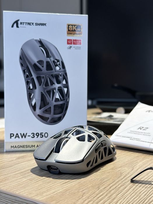 Mouse Gaming Attack Shark R2Pro – Magnesium Alloy