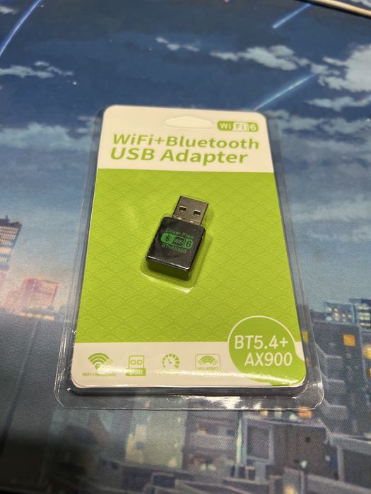 Usb Wi-Fi 6 Bluetooth 5.4. адаптер AX900